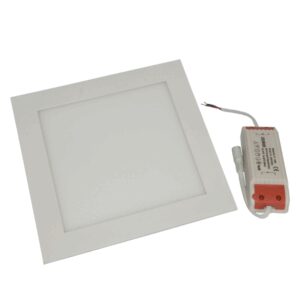 Φωτιστικό οροφής τετράγωνο panel Led χωνευτό 24watt Θερμό λευκό
