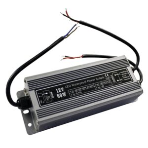 Τροφοδοτικό Μεταλλικό Αδιάβροχο 150W Για 12V Led Ταινίες 5A Σταθεροποιημένο AC:170-250V