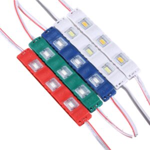 LED LENS MODULE 3 2835 160° DC12V 1.5W IP65 Μπλε