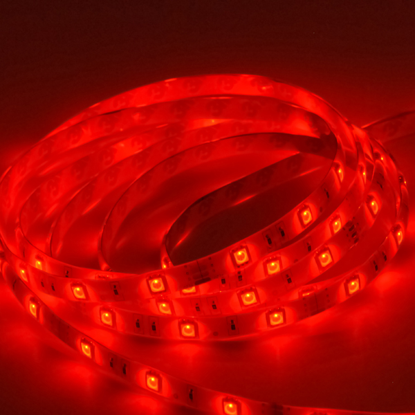 Ταινία Led DC:12V 3528 SMD IP20 4.8W/m Επαγγελματική Χρήση με 60 Leds/m Κόκκινη