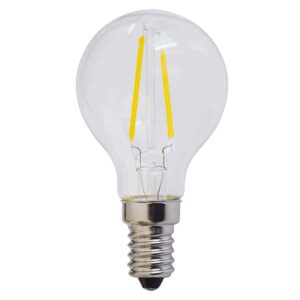 Filament E14 Λάμπα Led G45 4W 400Lm Φυσικό λευκό