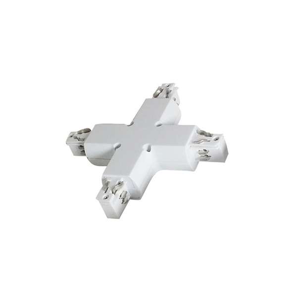 Σύνδεσμος Ράγας 4 Line Σταυρός Λευκός