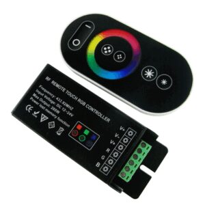 Τηλεκοντρόλ RGB Mini Touch Controller Black για Led Ταινία