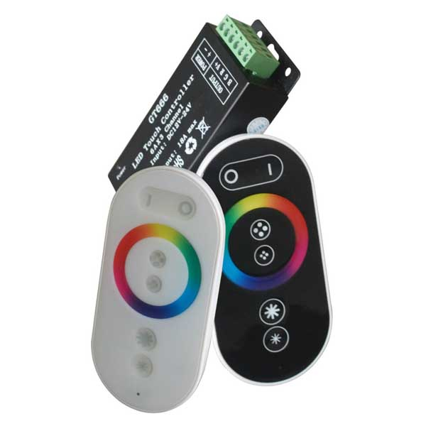 Τηλεκοντρόλ RGB Mini Touch Controller White για Led Ταινία
