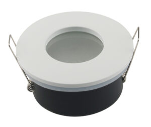 Βάση Σποτ Στρογγυλή Στεγανή GU10 Max 35W Λευκή