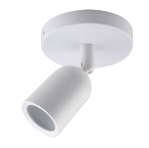 Βάση Σποτ Οροφής Πλαστική GU10 Λευκή