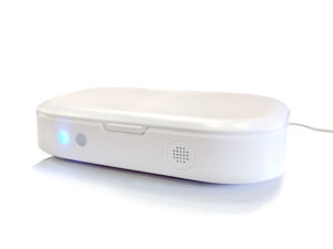 Φορητή θήκη πολλαπλών λειτουργιών UV-C Λευκό