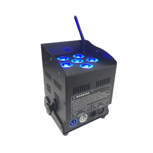 6+10W RGBA+UV 6 σε1 Μπαταρία LED PAR 60W RGBW