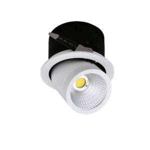 LED COB Downlight Περιστρεφόμενο Citizen Chip 35W Φυσικό Λευκό