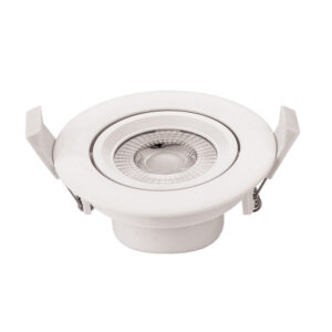 LED COB Downlight Στρογγυλό Περιστρεφόμενο 7W Θερμό Λευκό