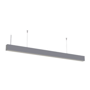 LED Linear Κρεμαστό Φωτιστικό Linkable 5 Χρόνια Εγγύηση 40W Ασημί Φυσικό Λευκό