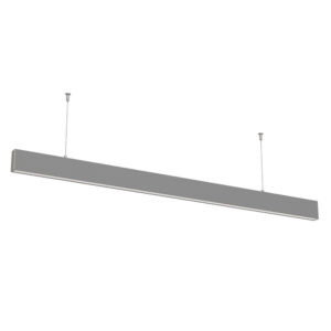 LED Linear UP-Down non-Linkable 50W Ασημί Φυσικό Λευκό