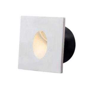 LED Φωτιστικό Για Σκάλες Λευκό Τετράγωνο 3W Φυσικό Λευκό