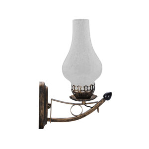 LED Φωτιστικό Flame 5W SMD Χάλκινο Colour Wall Mountable