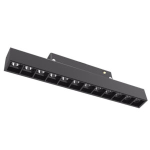 LED Μαγνητικό Φωτιστικό Ράγας M20 12-Heads 12W Θερμό Λευκό