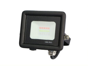 Προβολέας Led SMD 10Watt RGB Μαύρος