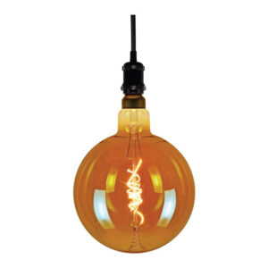 Dimmable Λάμπα Led Filament E27 G200 6W Art Θερμό Λευκό