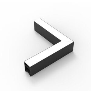 LED Γραμμικός Κρεμαστός Μαύρος Γωνιακός Σύνδεσμος 10W για SKU: 5470 Ψυχρό Λευκό
