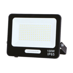 Προβολέας Led Μαύρος SMD 100W 120° IP65 Ψυχρό Λευκό