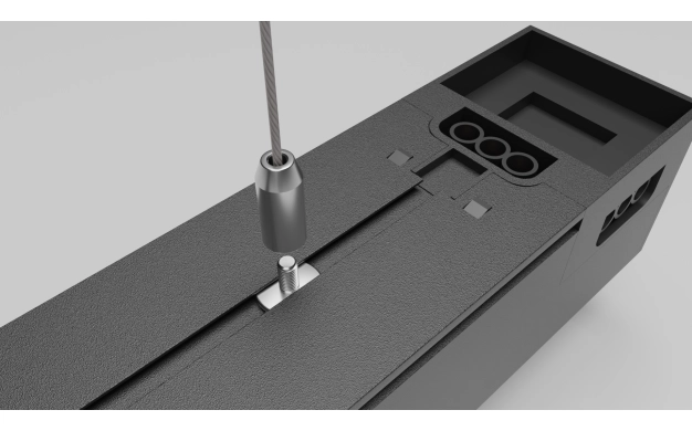LED Γραμμικό Αρθρωτό Μαύρο 50W Modular Series CCT - Image 7