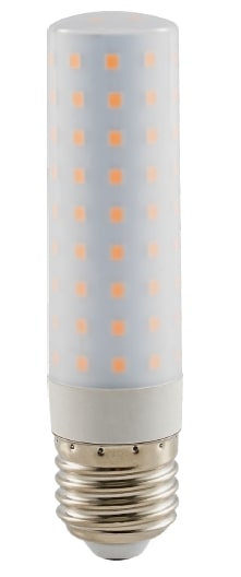 Led Λάμπα Σωλήνας E27 12W Θερμό Λευκό