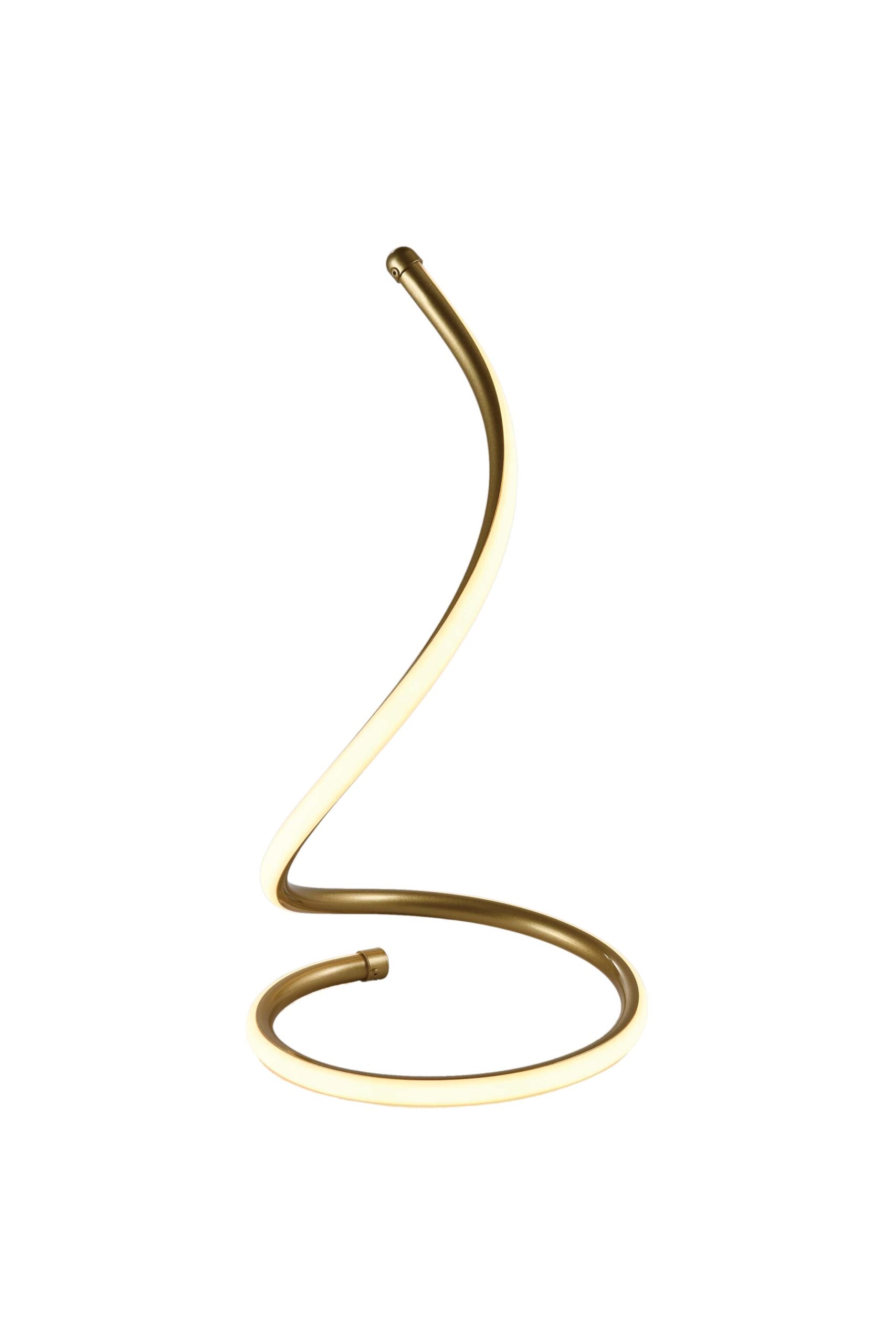 Led Επιτραπέζιο Σατινέ Φωτιστικό 12W Θερμό Λευκό