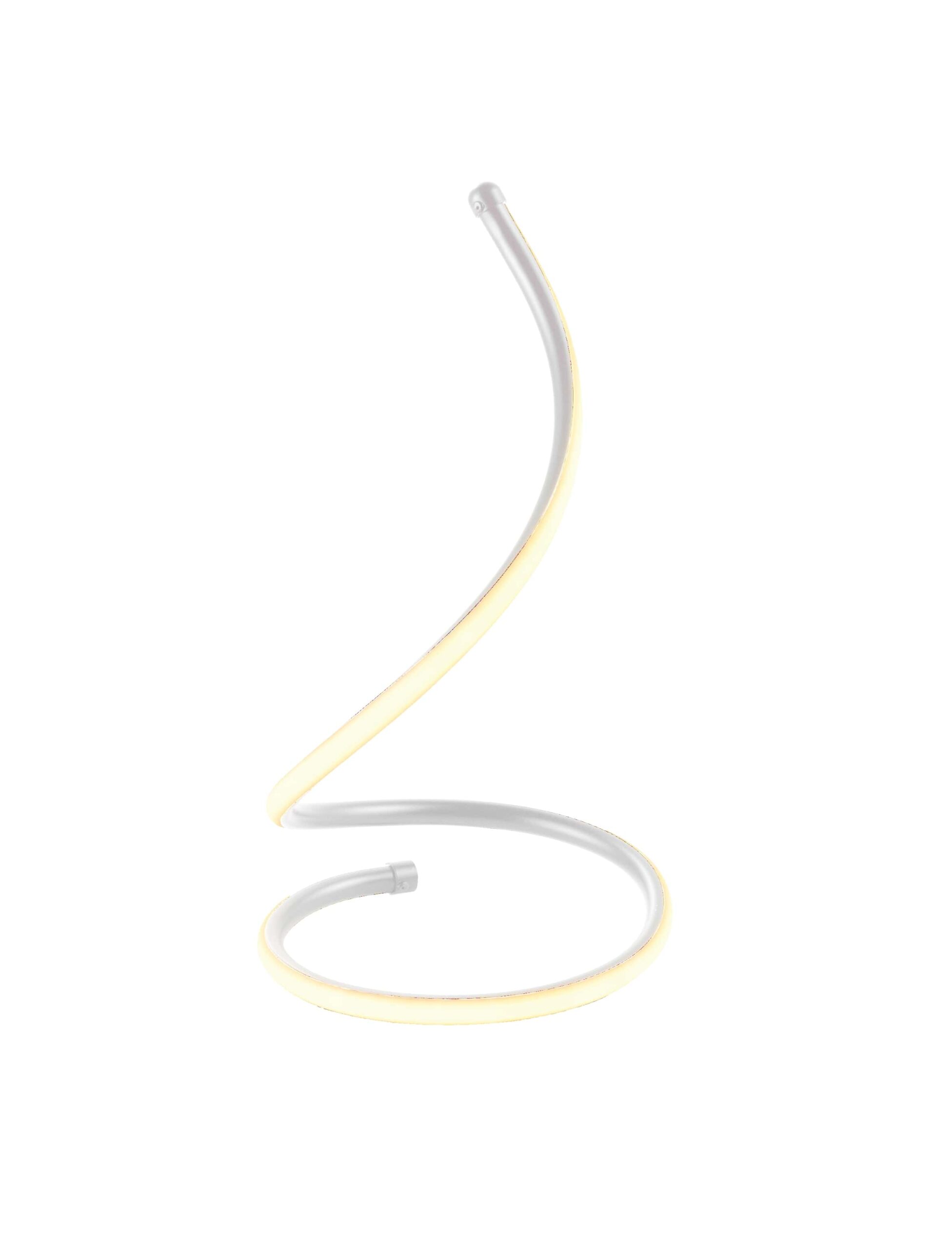 Led Επιτραπέζιο Λευκό Φωτιστικό 12W Θερμό Λευκό