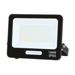 Προβολέας Led Μαύρος SMD 100W 120° IP65 Φυσικό Λευκό