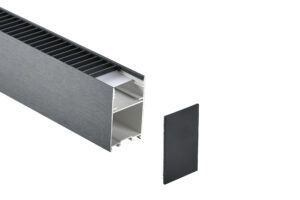 Led Κρεμμαστό Μαύρο Γραμμικό Φωτιστικό 38W CCT