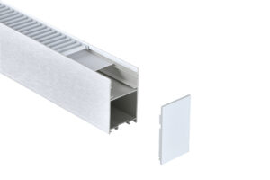 Led Κρεμμαστό Λευκό Γραμμικό Φωτιστικό 38W CCT