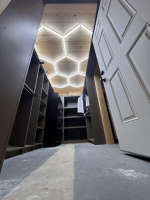 Hexagon Series Set 5*HEX 192W (Με αξεσουάρ εγκατάστασης) Ψυχρό Λευκό