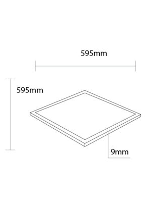 Led Φωτιστικό Panel 60*60 36W Ψυχρό Λευκό
