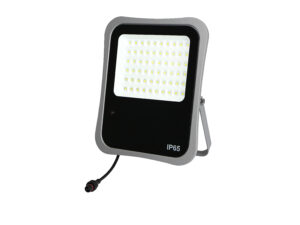 LED Ηλιακός Προβολέας + Φωτοβολταϊκό Πάνελ 20W 1800Lm Ψυχρό Λευκό