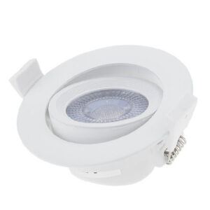 LED COB Downlight Στρογγυλό Περιστρεφόμενο 5W Φυσικό Λευκό