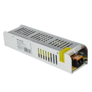 Τροφοδοτικό Μεταλλικό Slim 100W Για 12V Ταινία 8.3A Σταθεροποιημένο