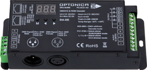 Αποκωδικοποιητής DMX512 4 Καναλιών Συνεχούς Τάσης