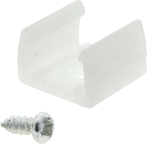 Πλαστικό στήριγμα για ταινία led 6x12mm