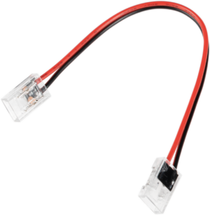 Σύνδεσμος με καλώδιο Δύο Τερματικών 8mm Για COB Ταινία