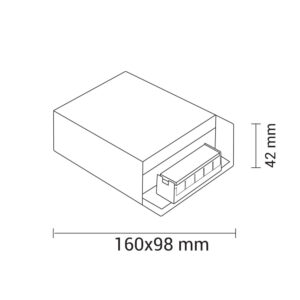 Τροφοδοτικό Μεταλλικό 120W Για 12V Ταινία 10A Σταθεροποιημένο