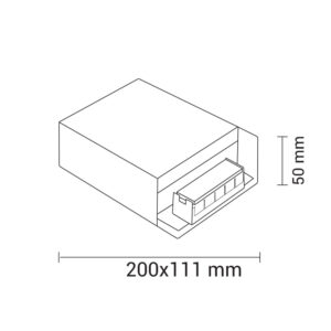 Τροφοδοτικό Μεταλλικό 250W Για 12V Ταινία 20.83A Σταθεροποιημένο